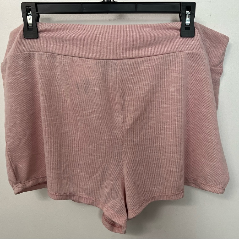 BearPaw NWOT Soft Pink Knit Lounge Short